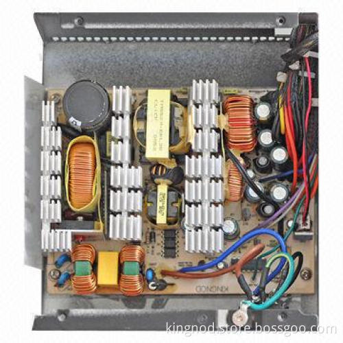 520W 12V Rated ATX Power Supply with Dual 8cm Fan, Good Protection System